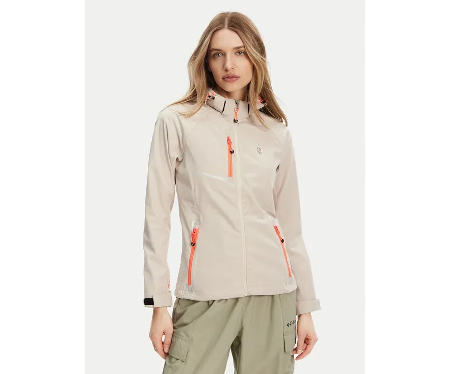 obrazek 1 Aulp Kurtka softshell Rossa Beżowy Regular Fit