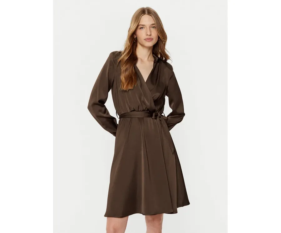 obrazek 1 Rinascimento Sukienka koszulowa CFC0121838003 Brązowy Regular Fit