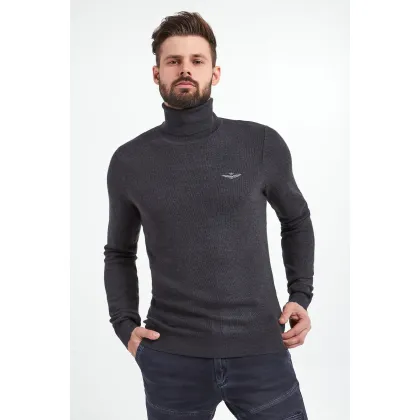 Zdjęcie Golf wełniany męski AERONAUTICA MILITARE Aeronautica Militare