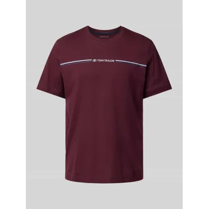 Zdjęcie Tom Tailor T-Shirt 1037803 Bordowy Regular Fit