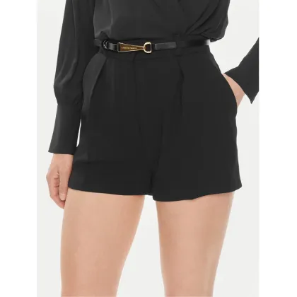 Zdjęcie Elisabetta Franchi Szorty materiałowe SH-005-42E2-V350 Czarny Regular Fit