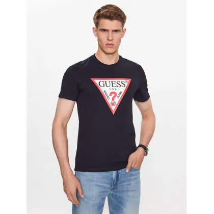 Zdjęcie Guess T-Shirt M2YI71 I3Z14 Granatowy Slim Fit