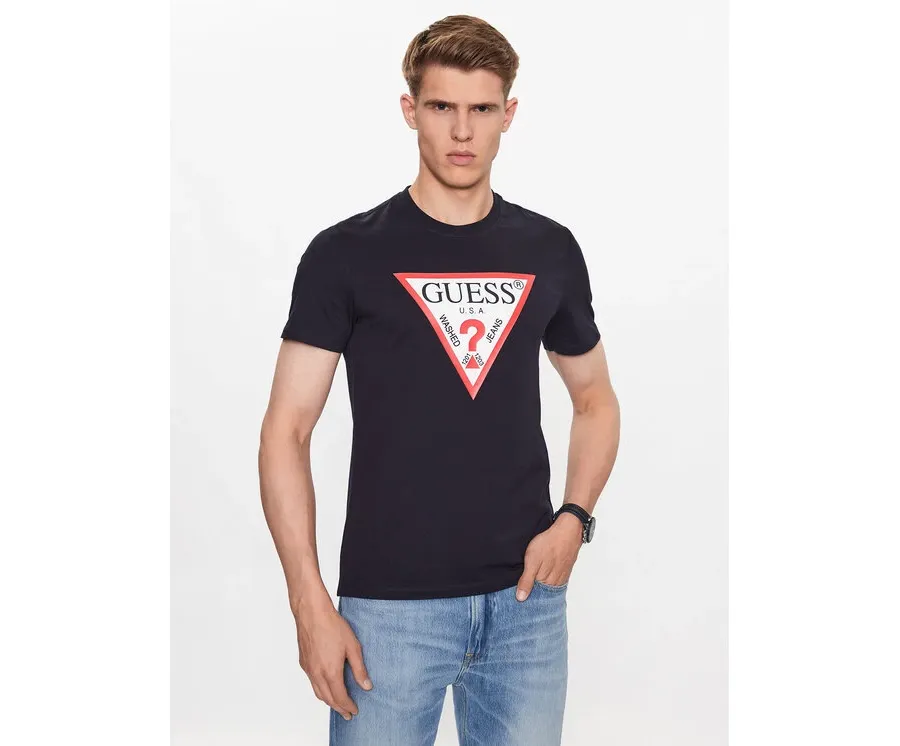 obrazek 1 Guess T-Shirt M2YI71 I3Z14 Granatowy Slim Fit