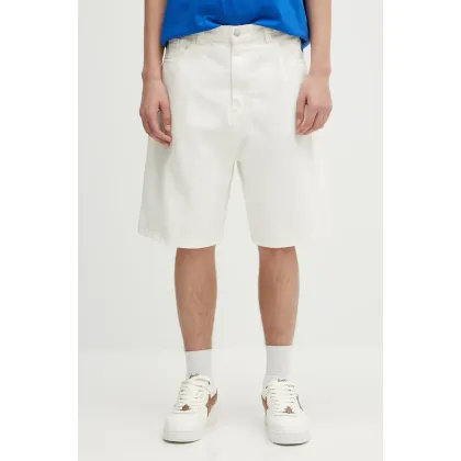 Zdjęcie Carhartt WIP szorty jeansowe Brandon Short męskie kolor beżowy I031921.202