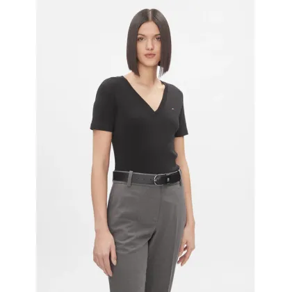 Zdjęcie Tommy Hilfiger T-Shirt New Cody WW0WW40584 Czarny Slim Fit