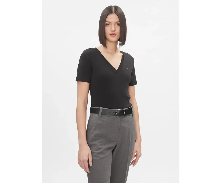 obrazek 1 Tommy Hilfiger T-Shirt New Cody WW0WW40584 Czarny Slim Fit