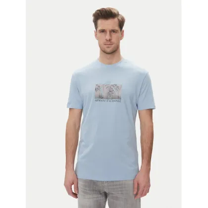 Zdjęcie Armani Exchange T-Shirt XM000555 AF10358 U9360 Błękitny Regular Fit
