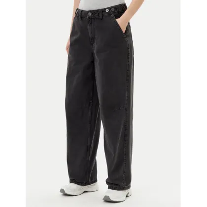 Zdjęcie Vans Jeansy Curbside VN000FVH Czarny Wide Leg