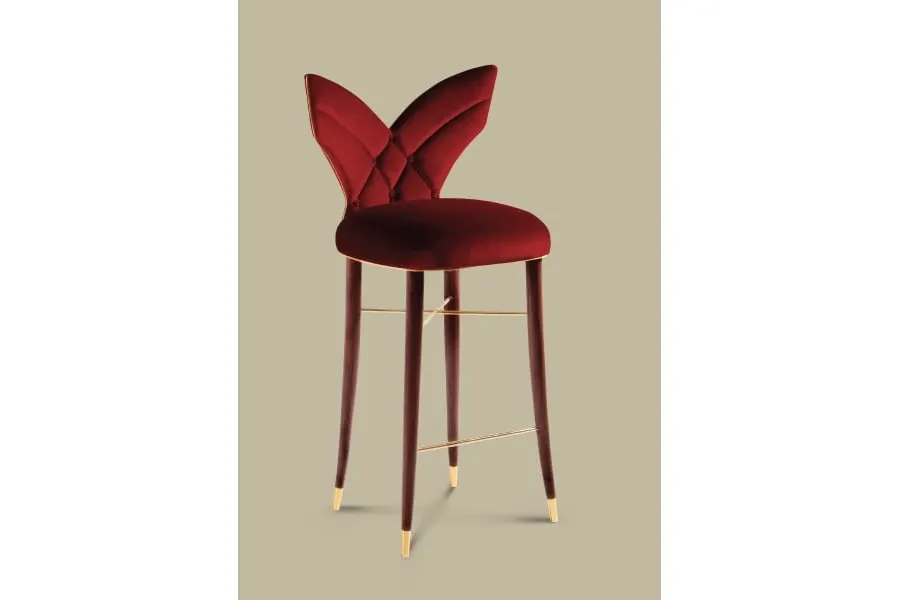 picture 6 Designer upholstered bar stool - Ottiu
