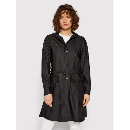 Zdjęcie Rains Kurtka przeciwdeszczowa 18130 Czarny Regular Fit