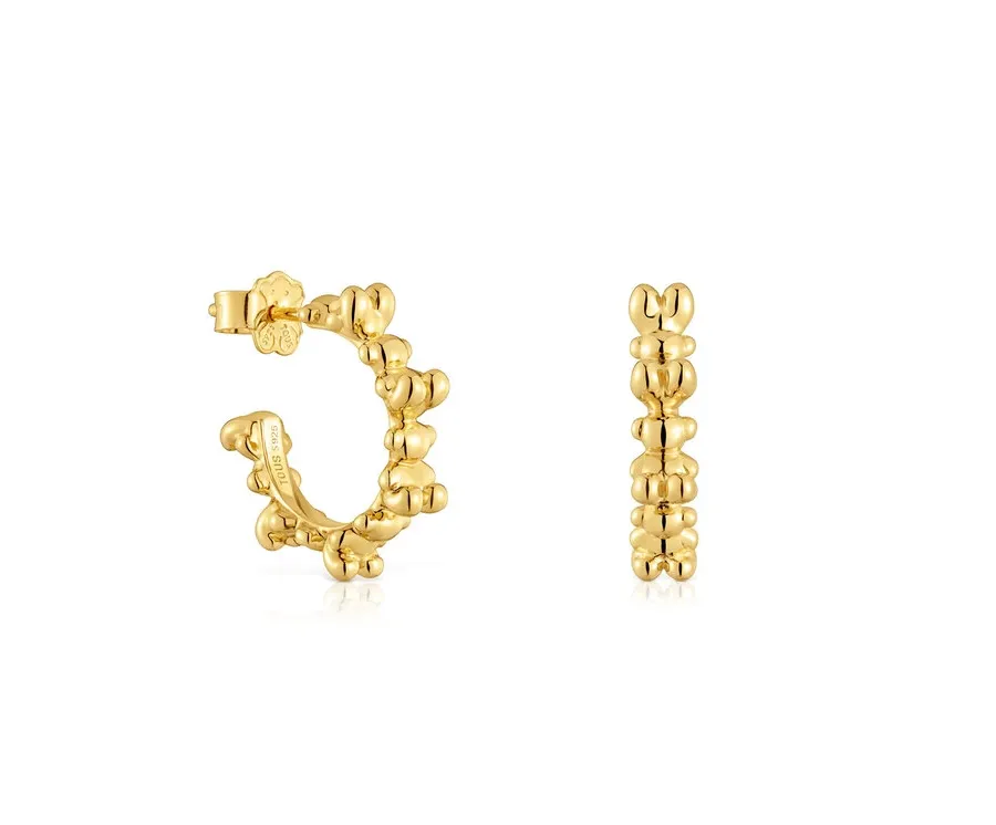 obrazek 1 TOUS Kolczyki Bold Bear 1004194800 Złoty