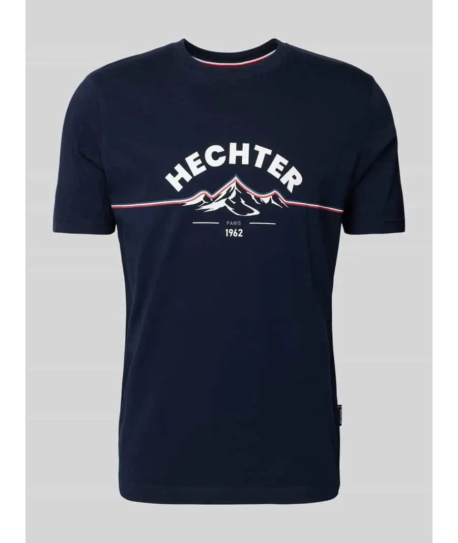 obrazek 1 Hechter Paris T-Shirt 75014 142919 Granatowy Regular Fit