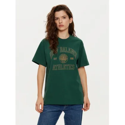 Zdjęcie New Balance T-Shirt WT43548 Zielony Oversize