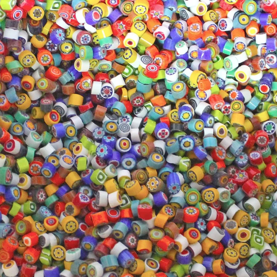 obrazek 4 Szklanka Millefiori o fantazyjnym wyglądzie z weneckiego szkła