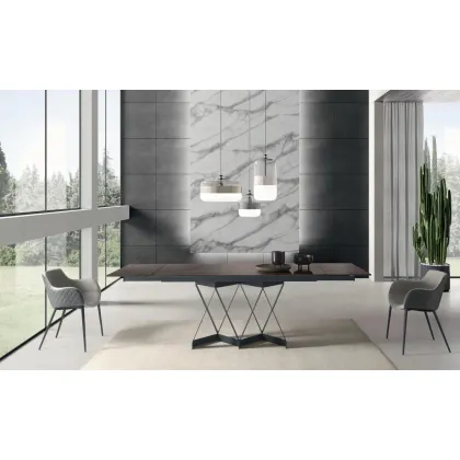 Zdjęcie Włoski stół do salonu L. 200 P. 100 H. 75 cm – Zamagna Italia