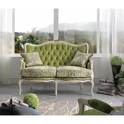 Zdjęcie Włoska dwuosobowa sofa Bergere