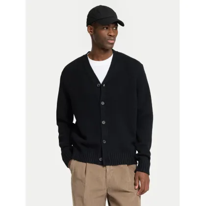 Zdjęcie Selected Homme Kardigan Cody 16095620 Czarny Relaxed Fit
