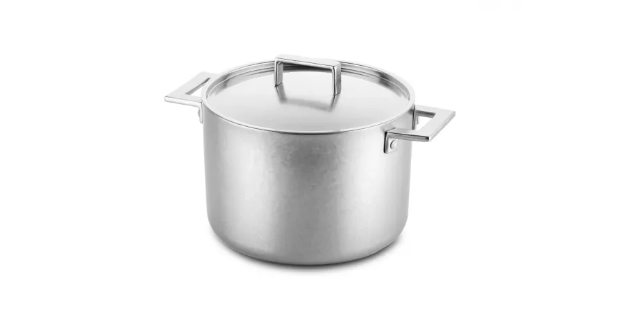obrazek 1 Włoski głęboki garnek 24 cm ze stali nierdzewnej