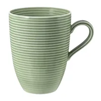 Zdjęcie 6 Pięknych stylowych dużych kubków z porcelany w kolorze zieleni - Seltmann Weiden