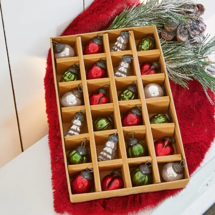 Zdjęcie Świąteczne zawieszki, zestaw 24 szt. Timur