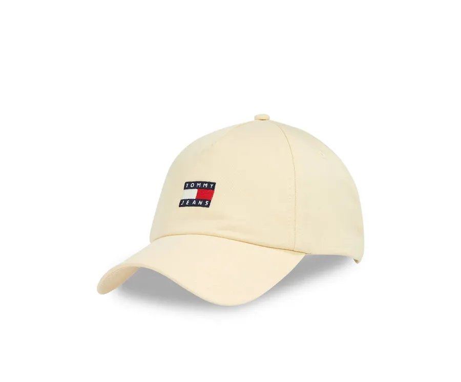 obrazek 1 Tommy Jeans Czapka z daszkiem Tjw Heritage Core 5 Panel Cap AW0AW16991 Żółty