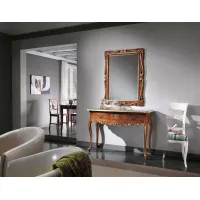 Picture Venice wooden mirror 87x118 cm