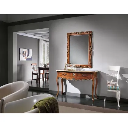 Picture Venice wooden mirror 87x118 cm