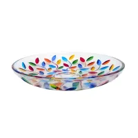 Zdjęcie Dekoracyjna misa Laurus ze szkła kryształowego