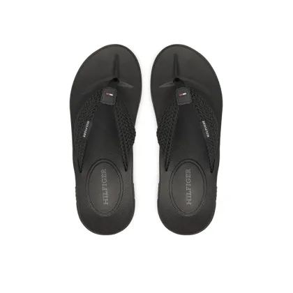 Zdjęcie Tommy Hilfiger Japonki Molded Web Beach Sandal FM0FM05434 Czarny