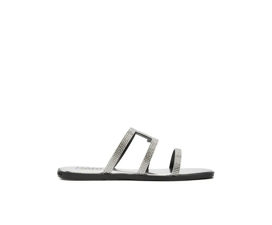 obrazek 1 KARL LAGERFELD Klapki KL87405 Srebrny
