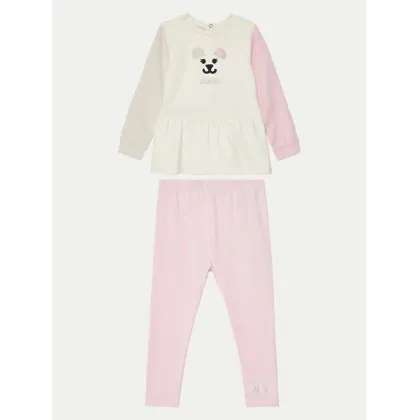 Zdjęcie Guess Komplet dziecięcy A5RG01 KA6R4 Écru Regular Fit