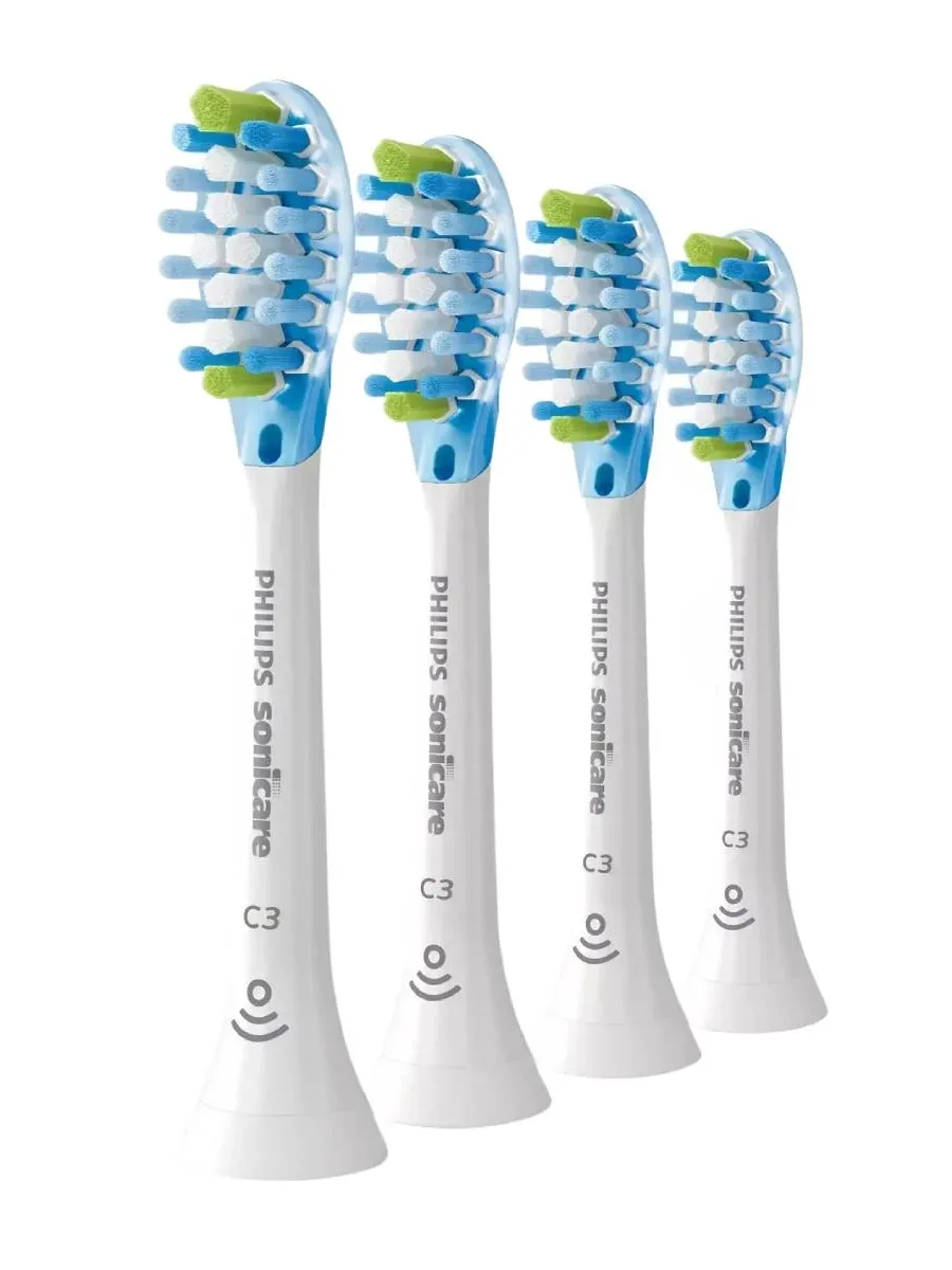 obrazek 1 Philips Sonicare C3 Premium Plaque Control HX9044/17 Końcówki białe, 4 szt.