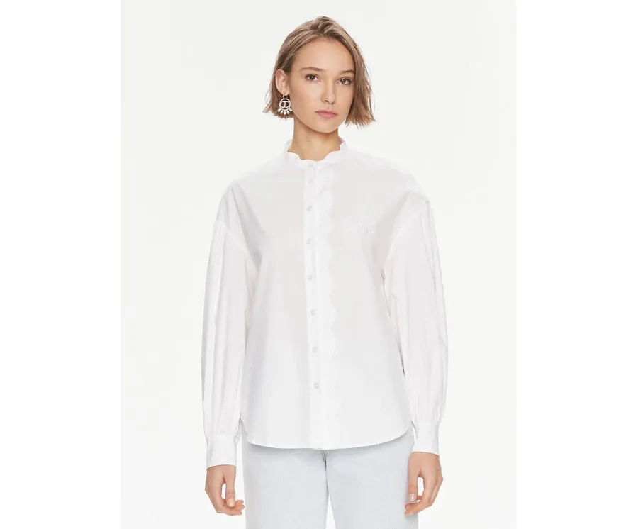 obrazek 1 TWINSET Koszula 241TP2080 Biały Relaxed Fit