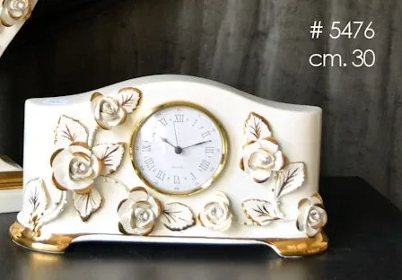 Picture Stojący porcelanowy zegar