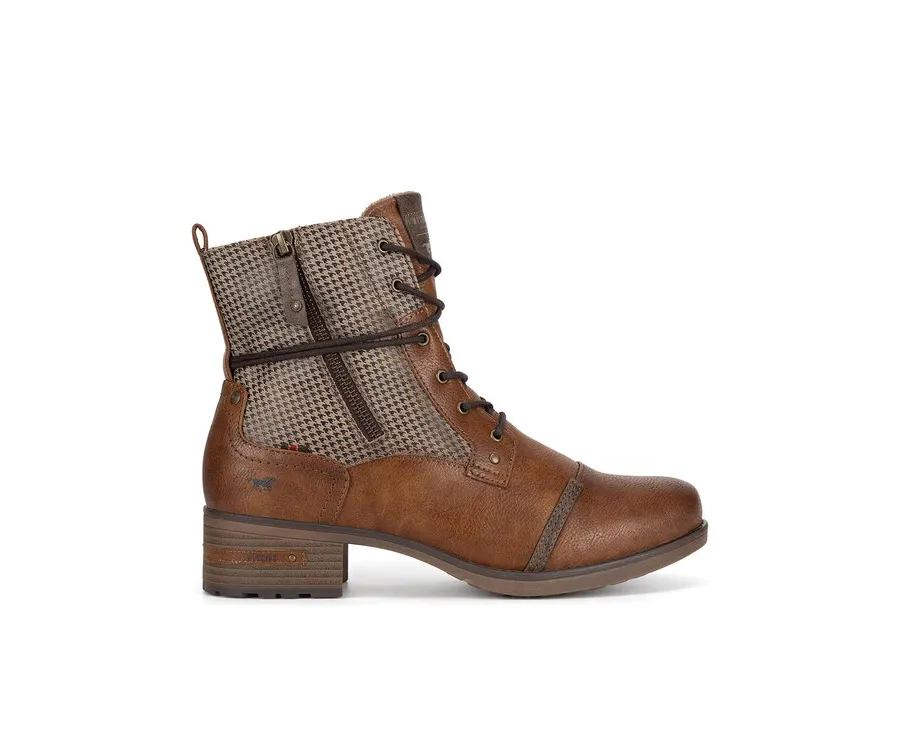 obrazek 1 Mustang Botki 1229-510 Brązowy