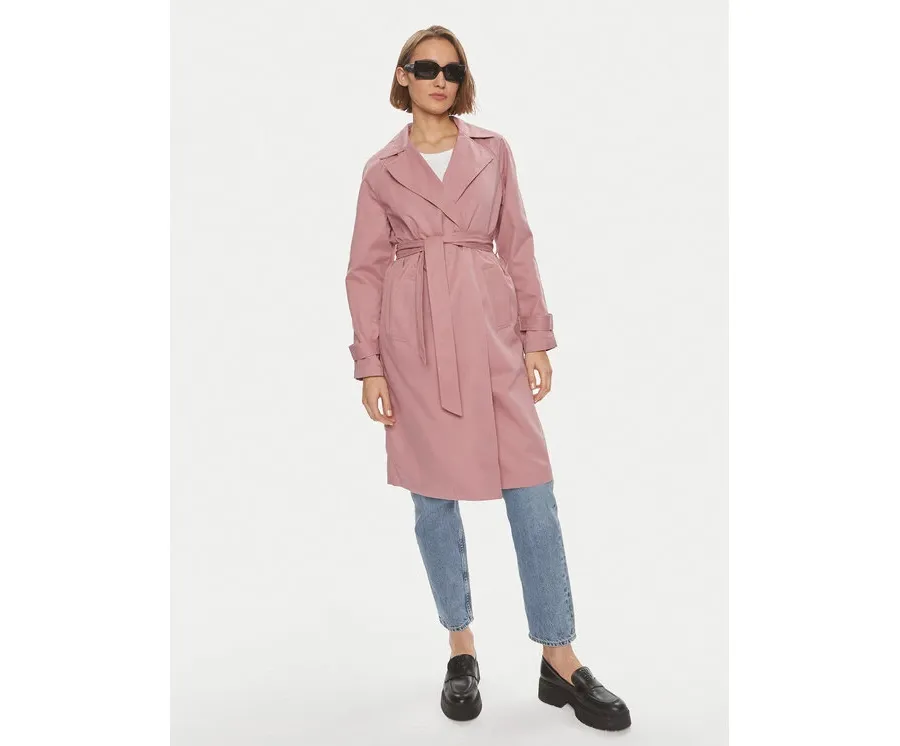 obrazek 1 Vero Moda Trencz Lou 10257581 Różowy Regular Fit