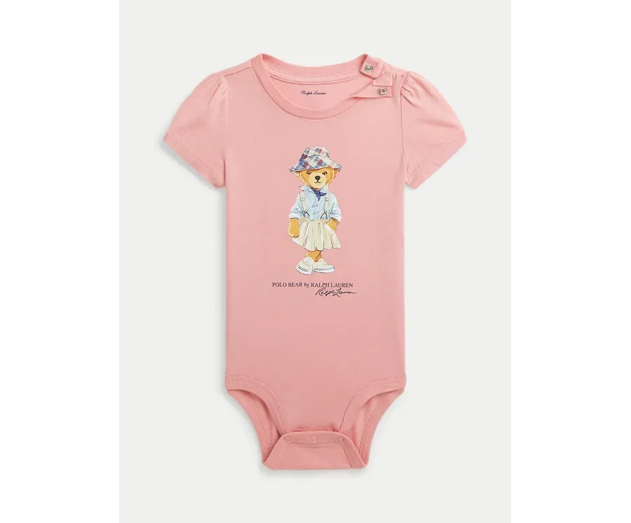 obrazek 1 Polo Ralph Lauren Body dziecięce 310942270001 Różowy