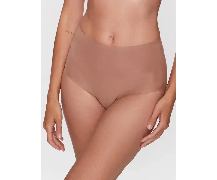 obrazek 1 Chantelle Figi klasyczne z wysokim stanem Soft Stretch C26470 Brązowy