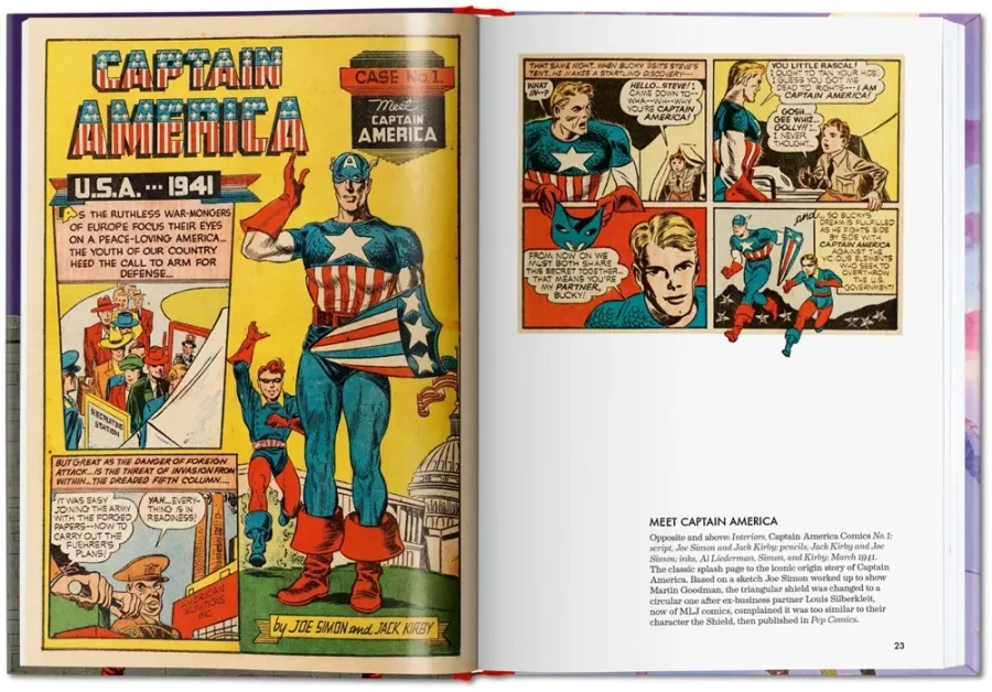 obrazek 2 Książka The Little Book of Captain America - Taschen