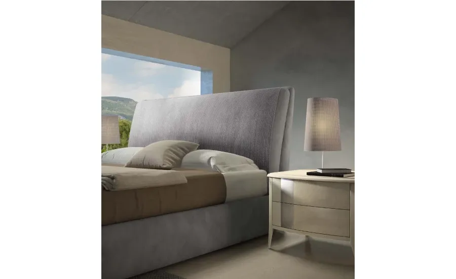 obrazek 1 Włoskie, nowoczesne łóżko Ares 154 x 205cm Queen Size - Casa + 39