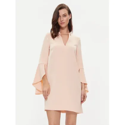 Zdjęcie TWINSET Sukienka koktajlowa 241TP2292 Różowy Straight Fit