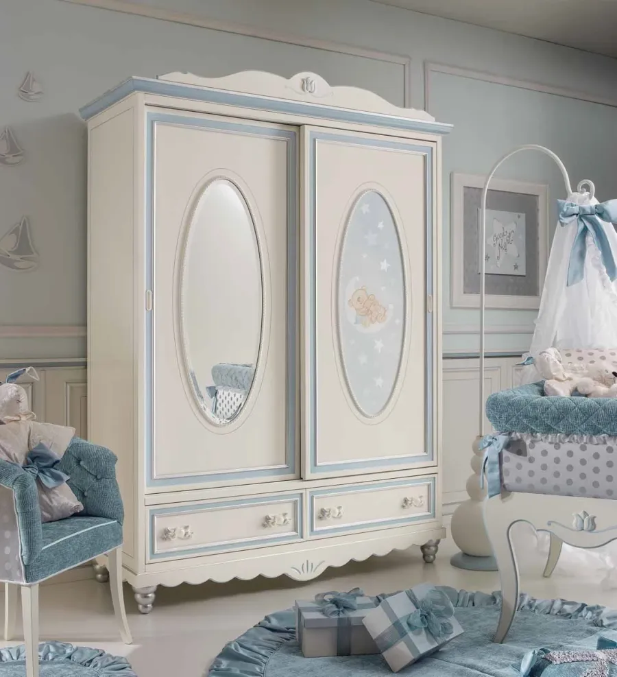 picture 5 Luxurious blue room for an infant - Ebanisteria Bacci