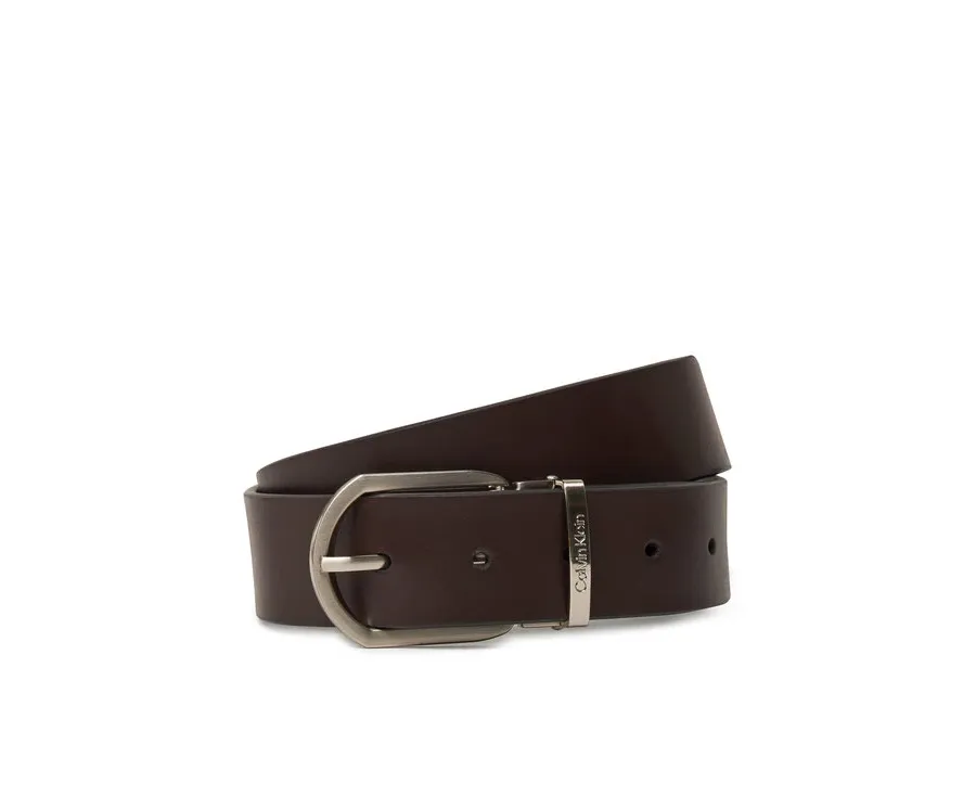 obrazek 1 Calvin Klein Pasek Męski Adj Casual Round 35Mm K50K512838 Brązowy