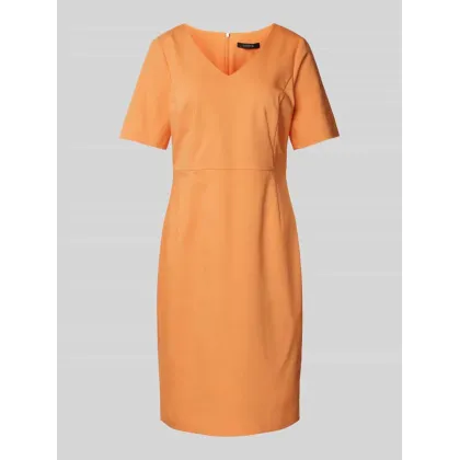 Zdjęcie Sukienka etui o długości do kolan w jednolitym kolorze