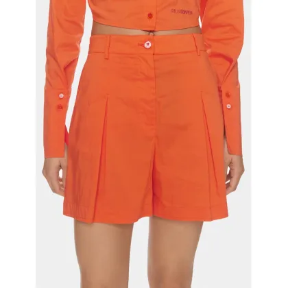 Zdjęcie Patrizia Pepe Szorty materiałowe 2P1617/A23-R825 Pomarańczowy Regular Fit