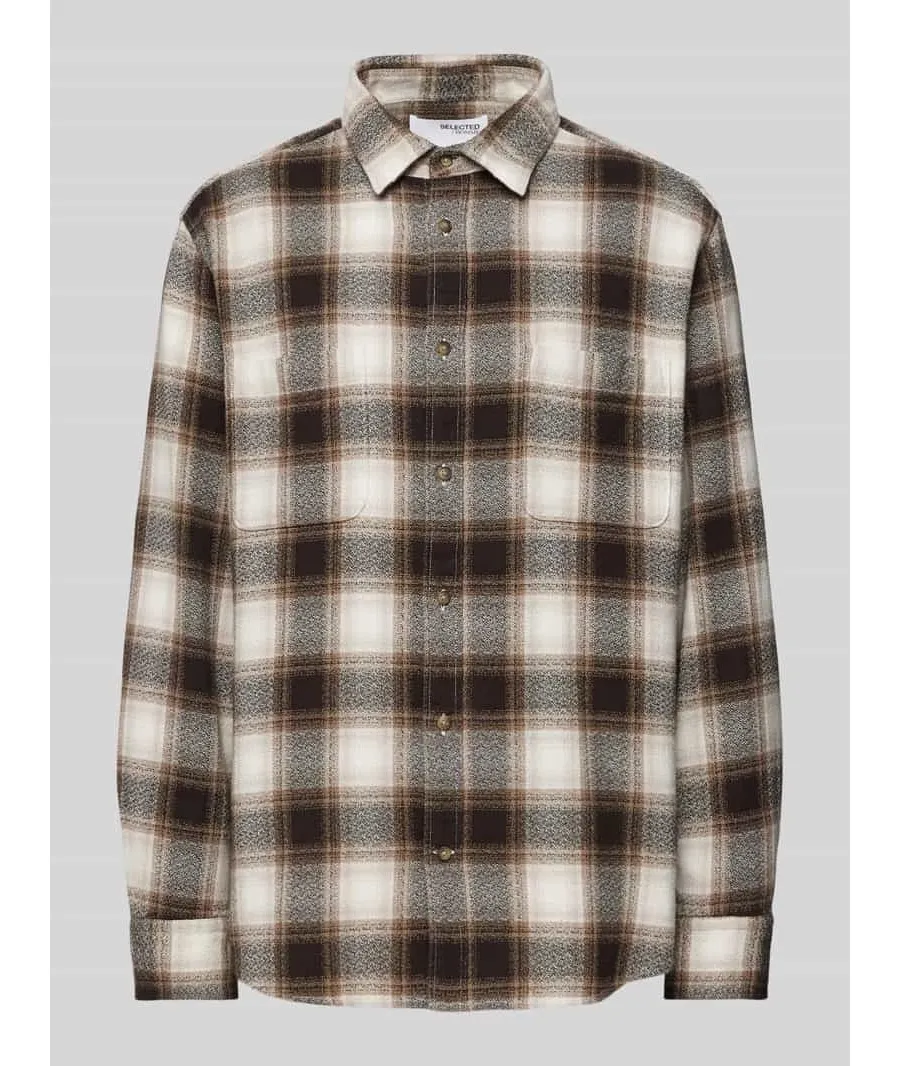 obrazek 1 Koszula casualowa o kroju regular fit z kieszeniami na piersi