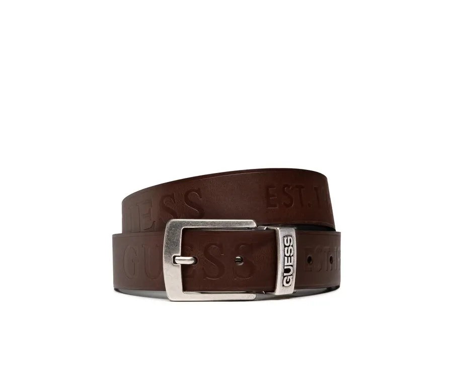 obrazek 1 Guess Pasek Męski Reversible Belt M3RZ12 L0S80 Czarny