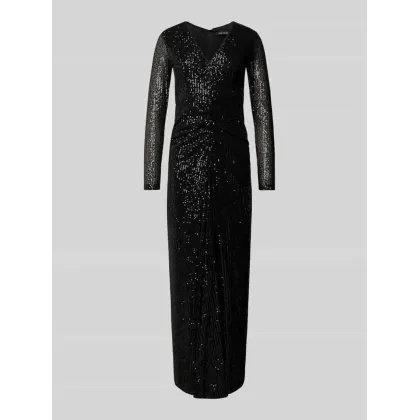 Zdjęcie Sukienka wieczorowa z obszyciem cekinami