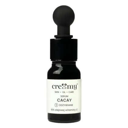 Zdjęcie Creamy Cacay Przeciwstarzeniowe serum olejowe do twarzy z wit. C 10% 10 ml 10 ml