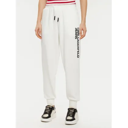 Zdjęcie Karl Lagerfeld Jeans Spodnie dresowe A1W10058 Biały Regular Fit